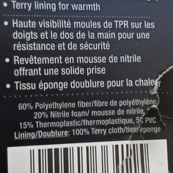 BDG Bob Dale Gloves Cut Level 5 Impact Resistant Winter Gloves Size Large  NWT - Picture 7 of 9